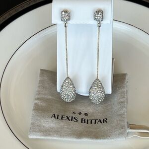ALEXIS BITTAR Crystal Teardrop Earrings